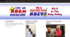 Desktop Screenshot of kdbm-kbev.com